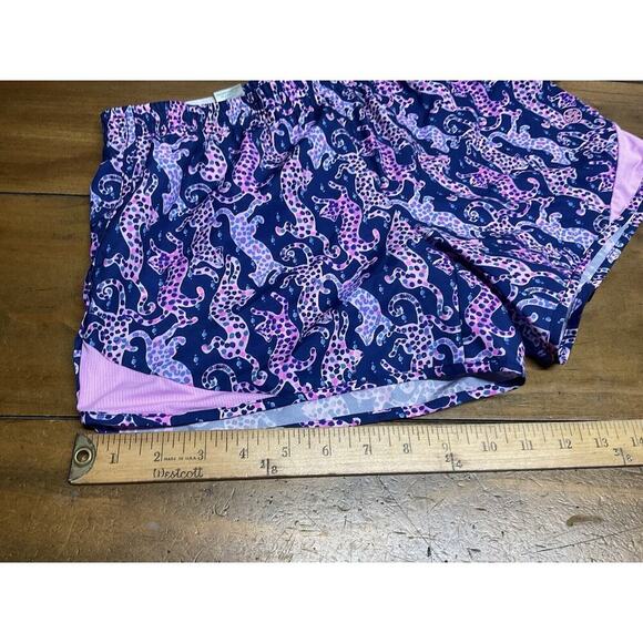 Lilly Pulitzer Ocean Trail Short Oyster Bay Navy On the Catwalk XS - Picture 9 of 10